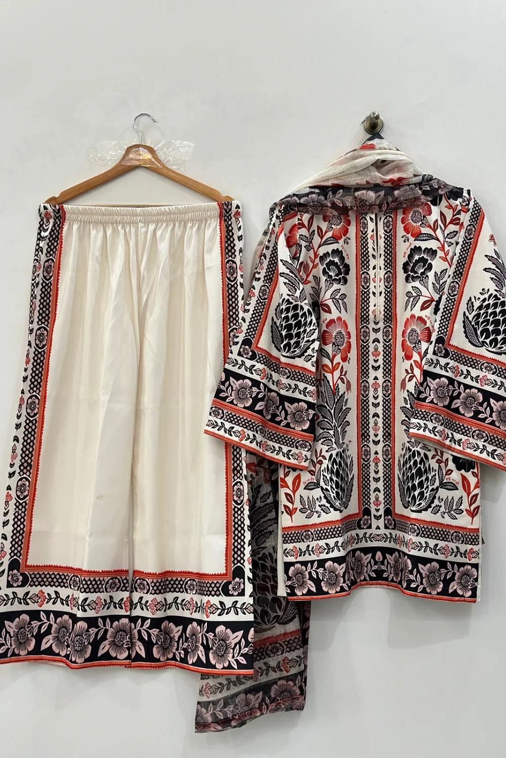 Rukhsar Printed Three Piece