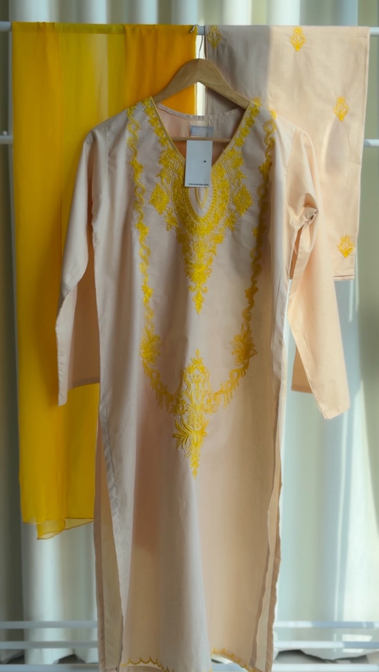Yellow Glow Three Piece