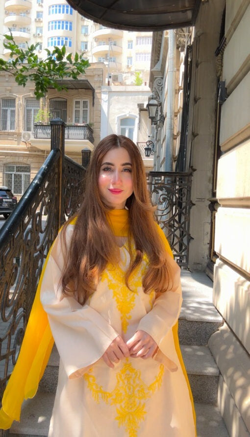 Yellow Glow Three Piece