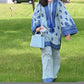 Blue Jugno Two Piece