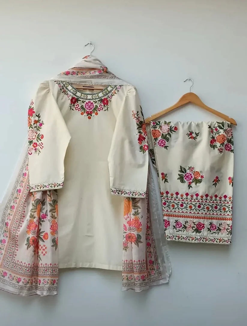 Maysuri 3pcs lawn duppata