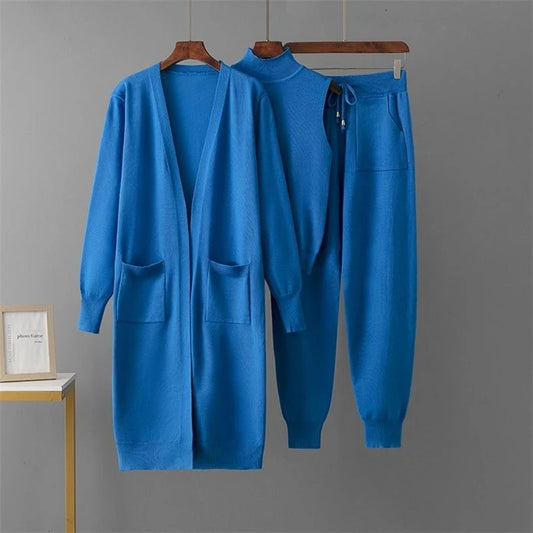 Pocket Gown Three Piece