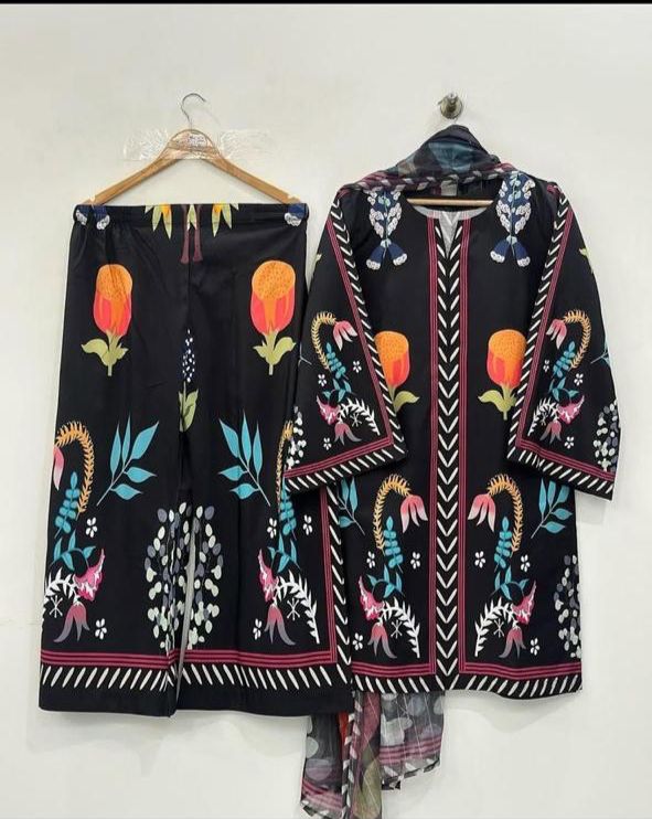 Printed 3pcs lawn