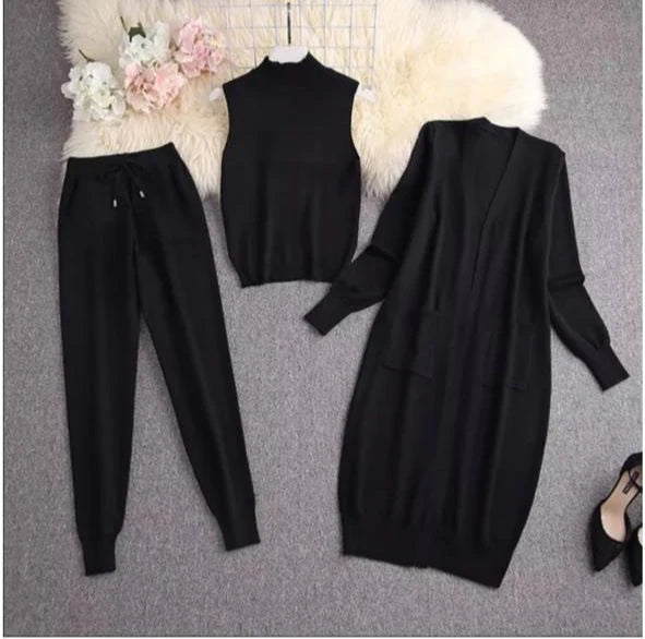 Pocket Gown Three Piece