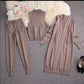 Pocket Gown Three Piece