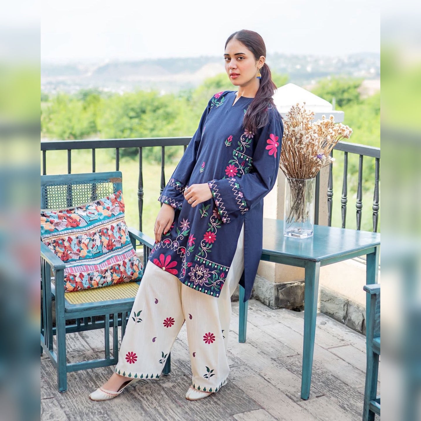 Nirmal Khaddar Two Piece