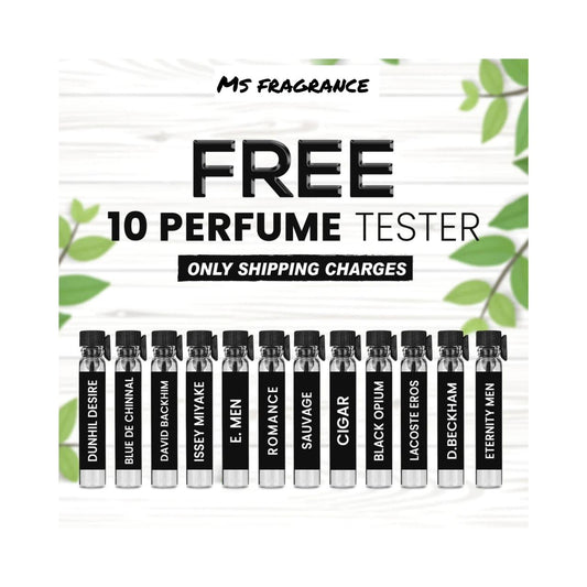 Free 10 Perfume Testers