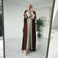 Double Panel Abaya