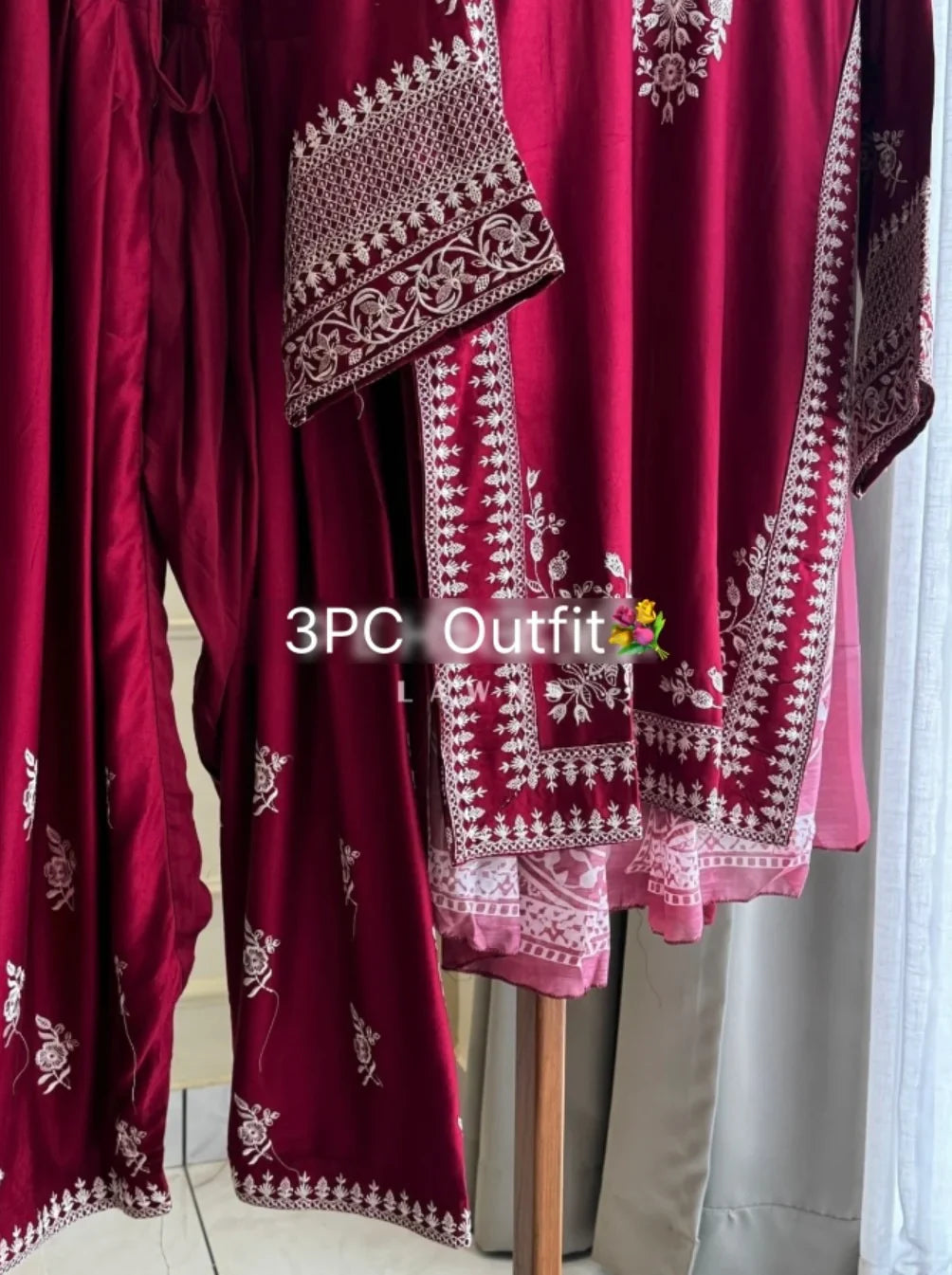 Embroidered Ethnic 3PC Set